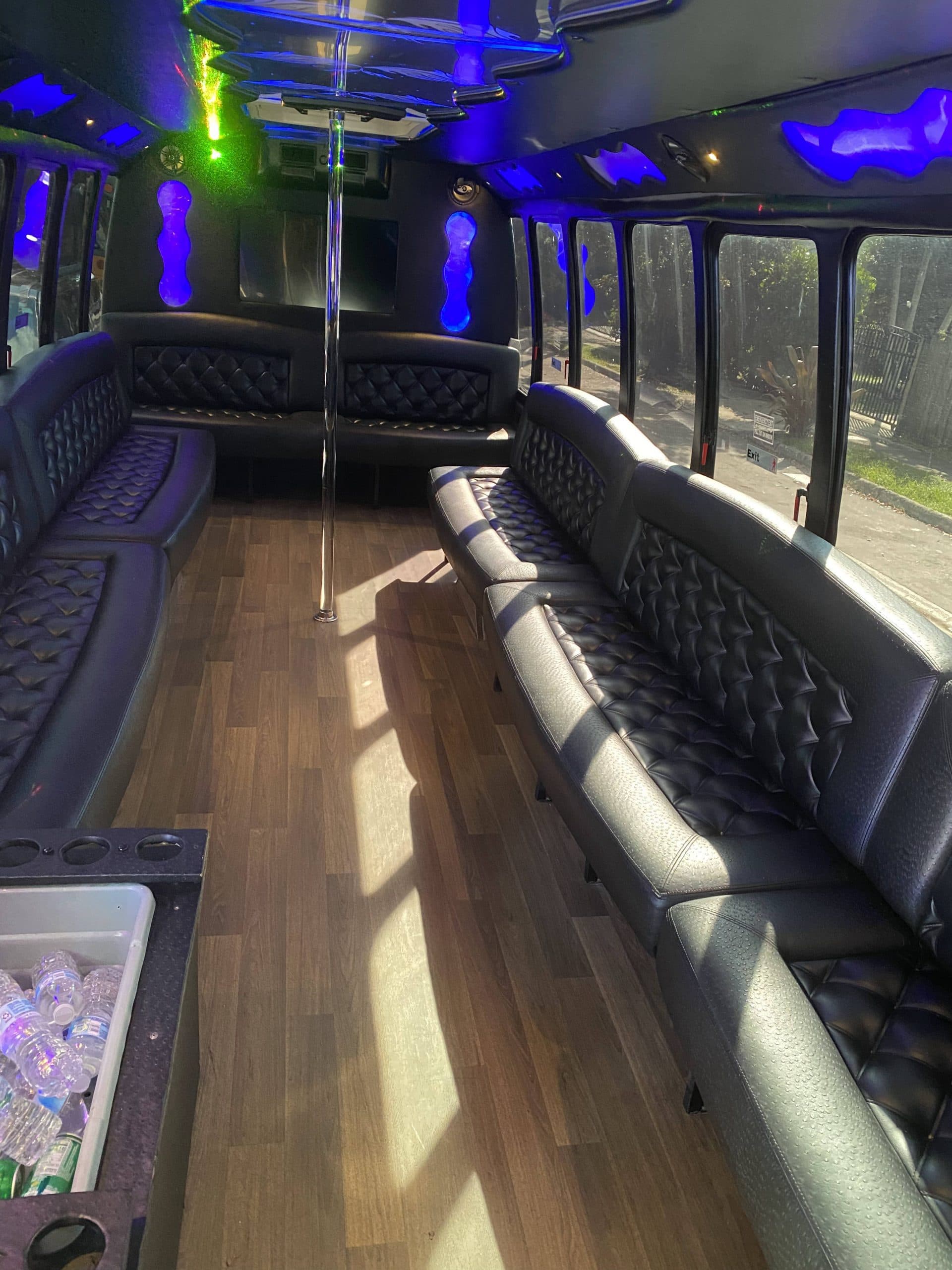 Baby White Ford interior