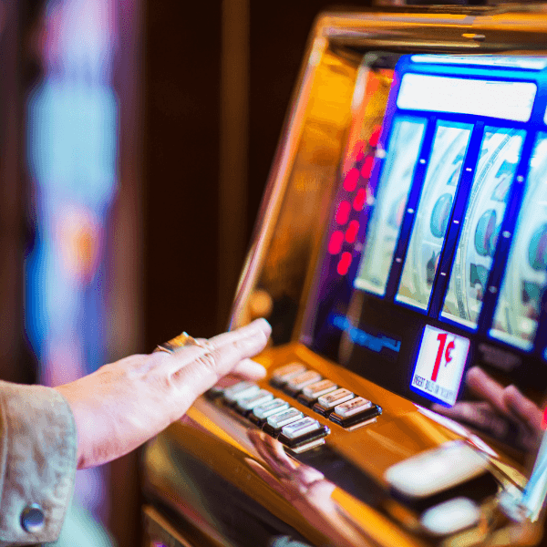 Slot machine at Magic City Casino Miami