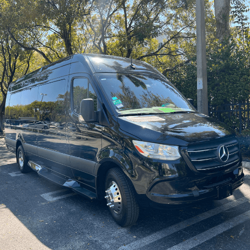Mercedes-Benz Sprinter Van exterior rental Miami